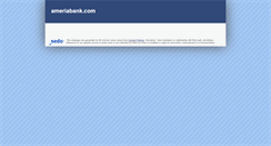 Desktop Screenshot of ameriabank.com